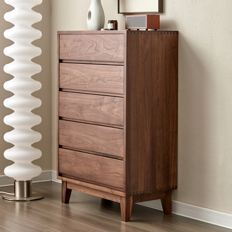 Wayfair chest of drawers brown discount